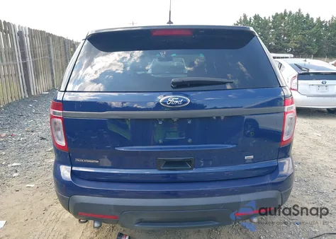 2015 Ford Police Interceptor из США, поврежденный, VIN 1FM5K8AR3FGC42644